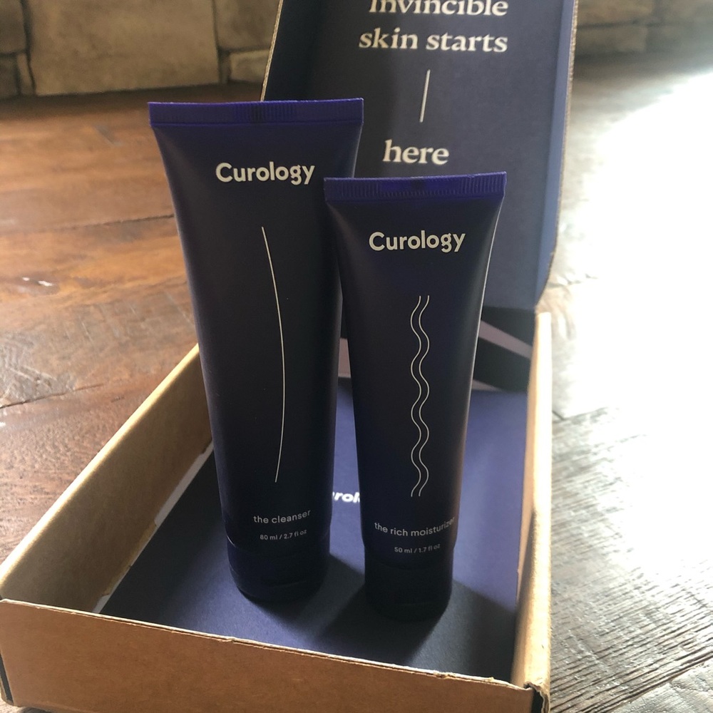 New Curology The Rich Moisturizer & The Cleanser